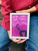 Cartolina Non sono una donna addomesticabile