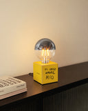 Lampada "Ti odio amore mio"