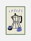 Caffé? – cornice verde