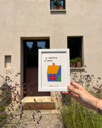 Cartolina Ti aspetto a casa