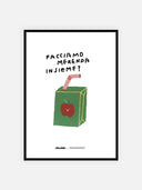 Facciamo merenda insieme? – cornice nera