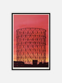 Gazometro (grande) – cornice nera