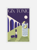 Gin Tonic – cornice bianca