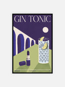 Gin Tonic – cornice nera