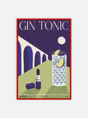Gin Tonic – cornice rossa