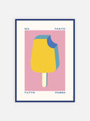 Ma tanto tutto passa – cornice blu