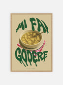 Mi fai godere – cornice legno