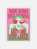 Non sono una donna addomesticabile – cornice bianca