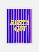 Resta qui – cornice bianca