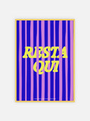 Resta qui – cornice gialla