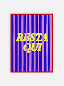 Resta qui – cornice rossa