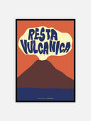 Resta vulcanica – cornice nera