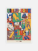 Situazione Giusta – cornice bianca