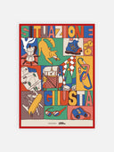 Situazione Giusta – cornice rossa