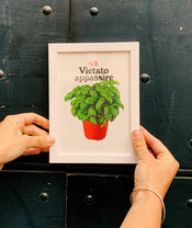 Cartolina Vietato Appassire