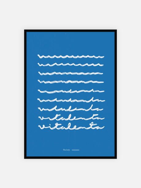 Vita lenta ~ Mare blu - piccolo