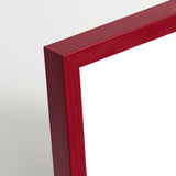 Cornice rossa
